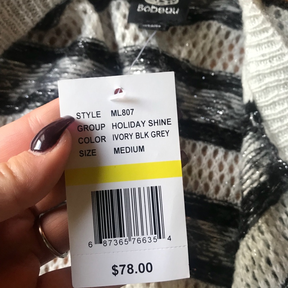 New Bobeau Sweater size M - Picture 5 of 7